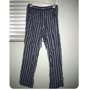 Stripped Casual Pants
